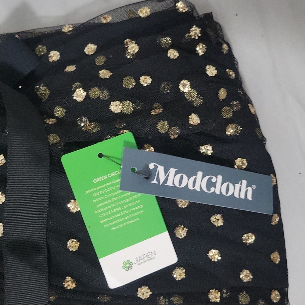 XL Modcloth tie strap midi dress - Picture 4 of 5